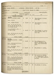 Moe Howard's 27pp. Script Dated October 1951 for The Three Stooges Film ''Listen, Judge'' -- With 6 Extra Pages of Shot Lists & Call Sheets -- Very Good Plus Condition